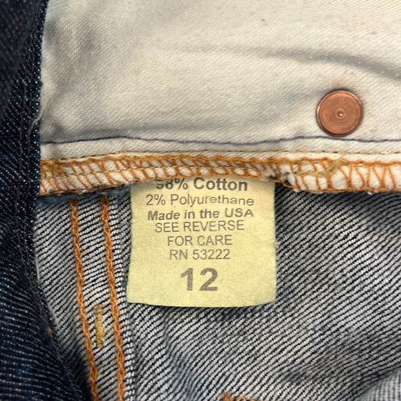 David Kahn Boot cut women’s jeans size 12 style #413 - Picture 7 of 8